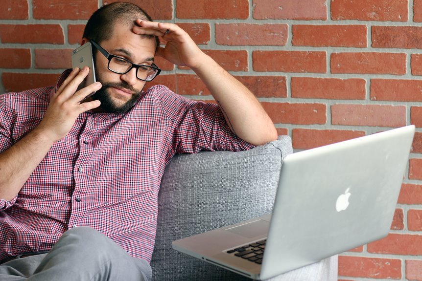 phone number reference during troubleshooting